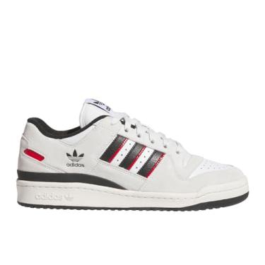 Imagem de Adidas Tênis masculino Crywht/Cblack/Betsca Forum 84 Low ADV Crystal WhiteCore Preto/Better Scarlet 42 EUA, Multi, 11.5 Wide