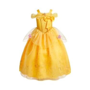 Imagem de Vestido de Princesa Elsa e Anna para Festa e Palco - Fantasia Infantil