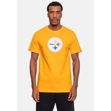 Imagem de Camiseta NFL Logo Pittsburgh Steelers Masculino-Masculino