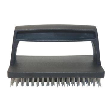 Imagem de Ｂｅｓｇａ Escova de limpeza para grelha, escova de substituição versátil com cabo ergonômico, removedora de ferrugem, acessórios para limpeza de grelhas, Cabeça de Fio de aço