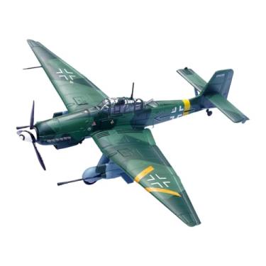 Imagem de Dynwave Avião de brinquedo modelo jato de 1:72 Brinquedo infantil para decoração de mesa Presente de Natal Avião de para crianças para prateleiras