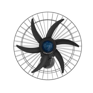 Imagem de Ventilador Oscilante Ventisol De Parede Falcon 60cm 230w - Preto Bivolt