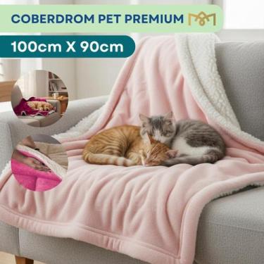 Imagem de Coberdrom Pet Premium Sherpa Carneirinho Quentinho Antialérgico Confor