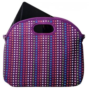 Imagem de Pasta Tablet Notebook Proteção Neoprene Informática 21001 Roxo Pronta Entrega