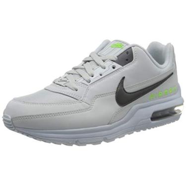 Imagem de Nike Tênis masculino Air Max Ltd 3, Cinza Pure Platinum Dk Cinza Verde elétrico 001, 36