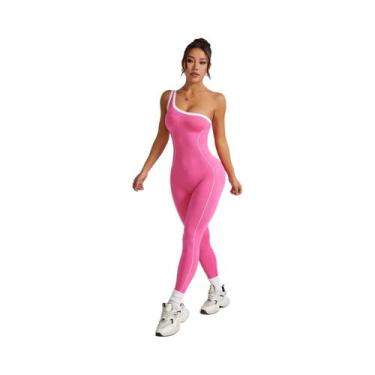 Imagem de Macacão De Ginástica Sem Costura Para Mulheres, Leggings De Yoga, Roup