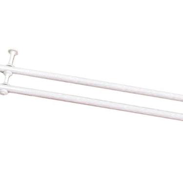 Imagem de Kit Varão Duplo para Cortina 3,00m Vilela Pintura Epóxi 100% Ferro - B