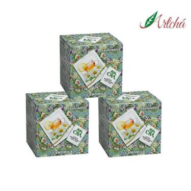 Imagem de Kit 3 Chá de Camomila Natural Beba Chá 30 Saquinhos