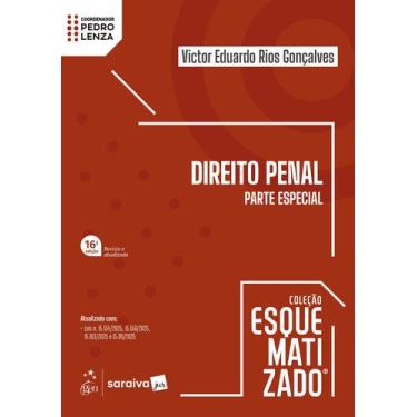Imagem de Livro - Direito Penal - Parte Especial - Coleção Esquematizado - 16ª E