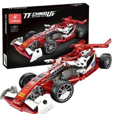 Imagem de Carro de Corrida Blocos De Montar Racing Car 486 Peças Cbs0104 - Caste