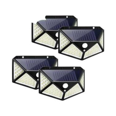 Imagem de Lâmpada De Parede LED À Prova d'Água Com Sensor De Movimento Solar, 10