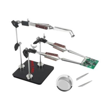 Imagem de Pinça Magnética Suporte Para PCB Ferramenta De Estação De Solda Tercei