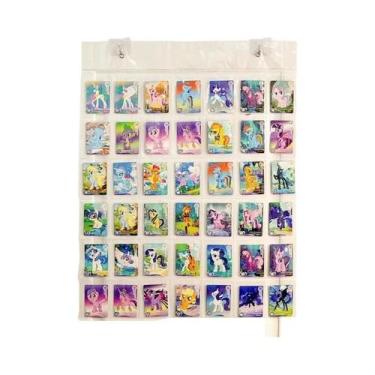 Imagem de Bolsa De Proteção Transparente De 75MM Para Exibição De Crachás, Armaz