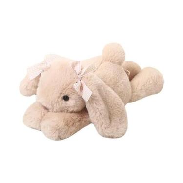 Imagem de Boneco De Pelúcia Coelho Orelhudo Kawaii De 35CM, Brinquedo Macio E Co