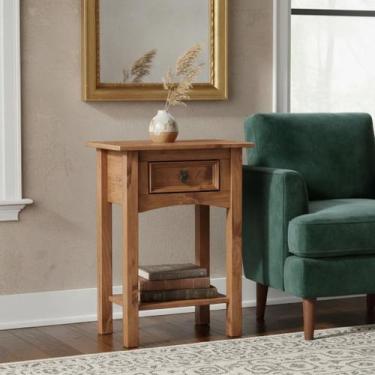 Imagem de Aparador 1 Gaveta Madeira Maciça - moblix, Marrom