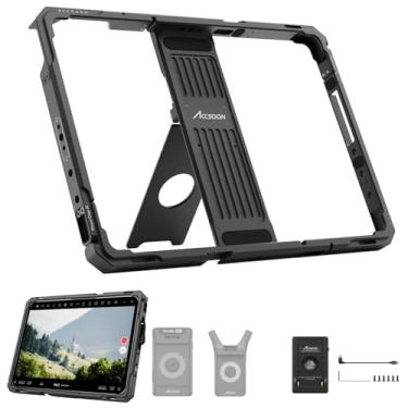 Imagem de Accsoon Suporte PowerCage Pro II para iPad Pro de 12,9 polegadas Gen3, 4, 5, 15.2 e 33.0 cm M4, M5 e iPads Air 33.0 cm M2, M3 Universal Monitor iPads Case Tablet Rig, Use com SeeMo/SeeMo 4K/CineView