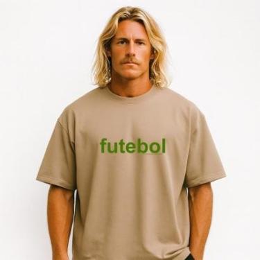 Imagem de Camiseta Oversized FUTEEBOL Masculina Algodão Premium-Masculino