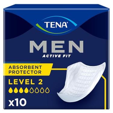 Imagem de TENA Absorvente Protetor Masculino Tena Men Active Fit 10 Unidades