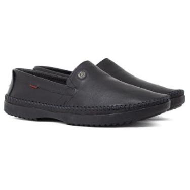 Imagem de Sapato Masculino Freeway Mocassim Sapatilha Casual Couro Costurado LOGAN4-Masculino