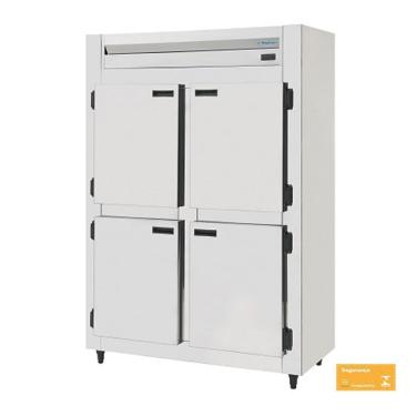 Imagem de Geladeira Comercial 4 Portas de Inox Brilhante 220V 15KRBR4PD Kofisa