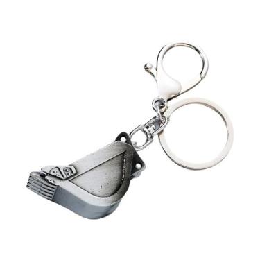 Imagem de Chaveiro 3D De Escavadeira E Retroescavadeira Com Gancho De Balde, Ace