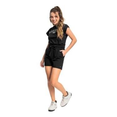 Imagem de Conjunto Blusa Short Moletom Gloss-Feminino