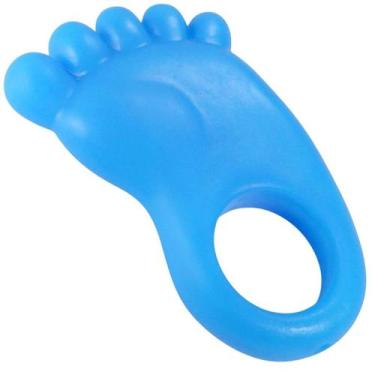 Imagem de Mordedor Pezinho com cheiro de tutti-frutti - azul - GALA