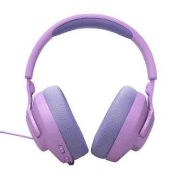 Imagem de Headset Gamer JBL Quantum 100M2 Roxo Fone Ouvido Microfone Removível P