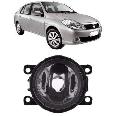 Imagem de FAROL MILHA Renault Symbol 2007 a 2013 Esquerdo - BIBAS