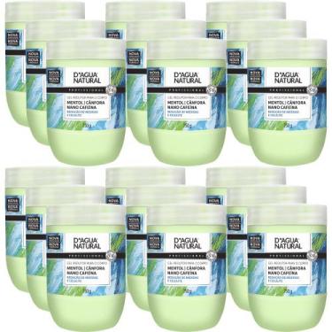 Imagem de 18UN Gel Corporal Crioterapia Cafeina 750g D'agua natural - D'Água Nat