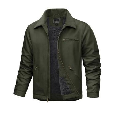 Imagem de Jaqueta de trabalho TACVASEN Winter Fleece Insulated Duck Canvas 2XL