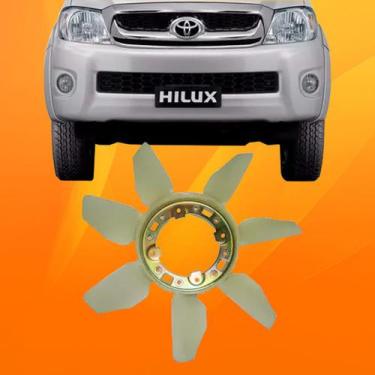 Imagem de Hélice Do Radiador Toyota Hilux E Sw4 3.0 E 2.5 2005 A 2015 - DFEB