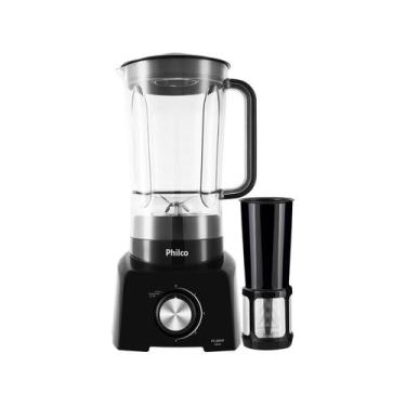 Imagem de Liquidificador Philco PLQ800P 4 Velocidades 110V, Preto, 110V