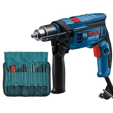 Imagem de Furadeira Impacto 750W 127V GSB 13 RE com 23 acessorios 06012B80D3 BOS