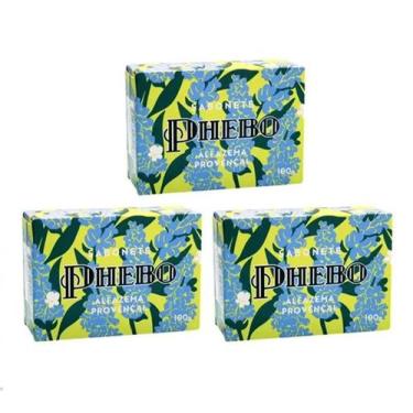 Imagem de Phebo Kit 3un Sabonete Barra Alfazema Provençal 100g