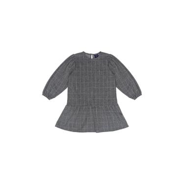 Imagem de Vestido Infantil Jacquard Xadrez Guloseima-Feminino