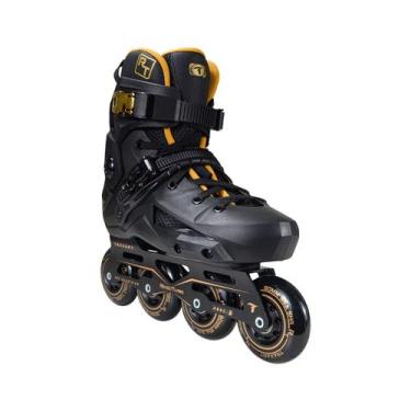 Imagem de Patins Inline Traxart Revolt Turbo Freestyle Urban  Hardboot, Base Alu