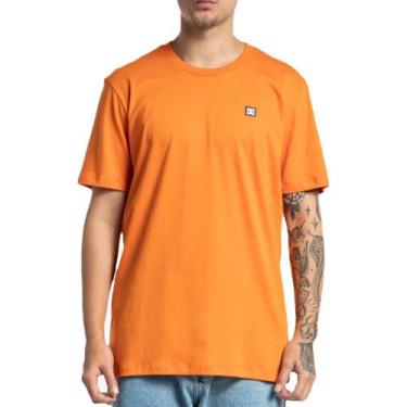 Imagem de Camiseta DC Shoes Super Star Color WT23 Masculina Laranja, G, Laranja