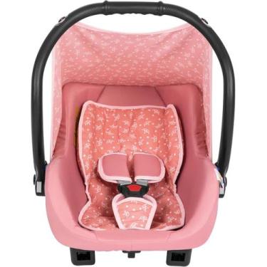Imagem de Bebê Conforto Solare Rosa  Cadeirinha Automotiva Infantil Grupo 0+, Se
