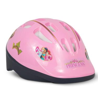 Imagem de Capacete Infantil Princeisa Regulável 50cm a 56cm Rosa Nathor Bicicletas para Ciclismo com Proteção
