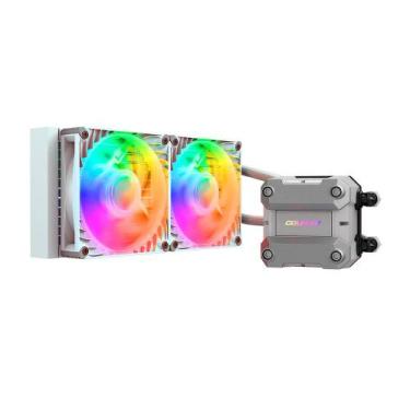 Imagem de Water Cooler Gamer Cougar Poseidon Ultra ARGB 240mm Branco