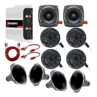 Imagem de Kit corneteira 4x2 compet corneta plastico + módulo taramps - Unlike