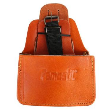 Imagem de Cinto de Carpinteiro de Couro Famastil Bolsa Simples