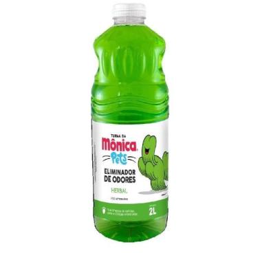 Imagem de Desinfetante Eliminador de Odores Turma da Mônica Pets Herbal 2L - San