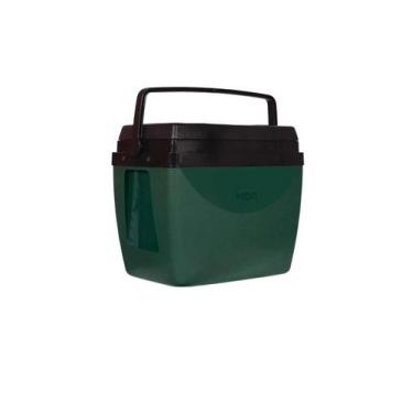 Imagem de Caixa Termica 34l Verde Com Preto Mor
