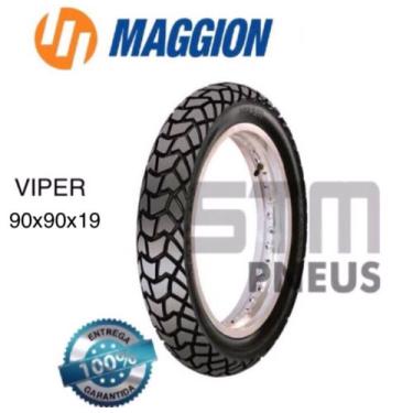 Imagem de Pneu Bros Dianterio 90/90/19 Maggion Viper Envio Imediato Motos Aro 19