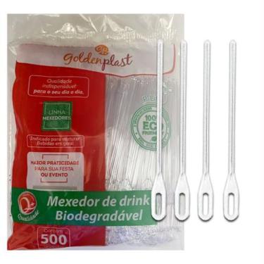 Imagem de Palheta mexedor café drink plastica descartável 11cm c/5000 - GOLDENPL