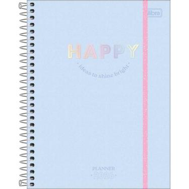 Imagem de Planner 2026 tilibra happy espiral m7