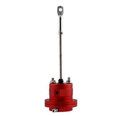 Imagem de Kesoto Atuador turbo universal ajustável para resíduos com mola de 6 x e 4 x haste - vermelho, conforme descrito