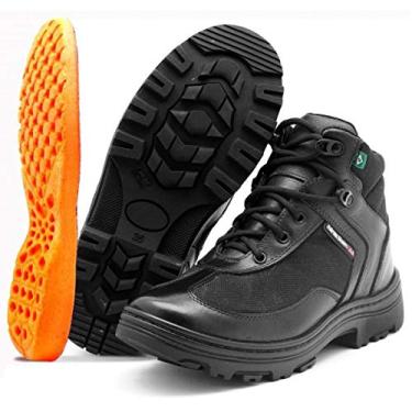 Imagem de COTURNO ESTILO MILITAR COURO 291 PRETO (46, 291 PRETO)